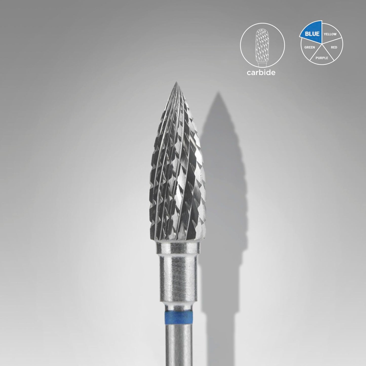 Hartmetall-Fräser Flame Blau EXPERT – Kopf 5 mm / Arbeitsteil 13,5 mm
