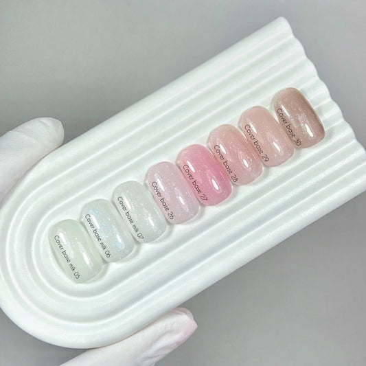 NAILSOFTHEDAY Cover base milk shimmer 05, 10 ml