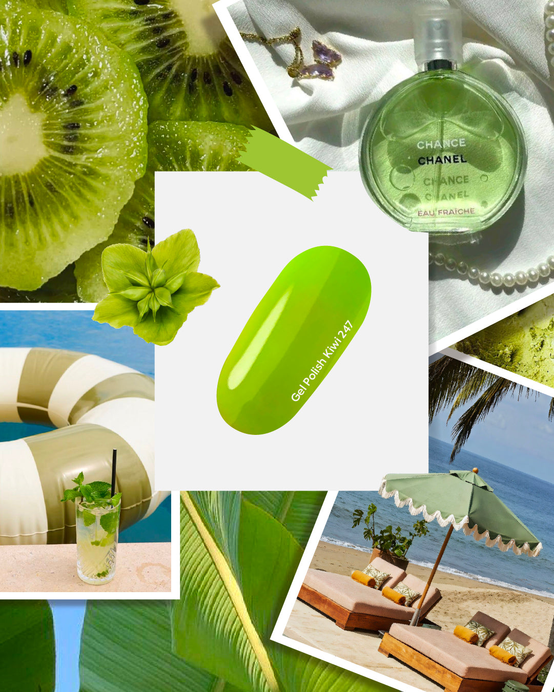NAILSOFTHEDAY Gel Polish Kiwi-247, 10 ml