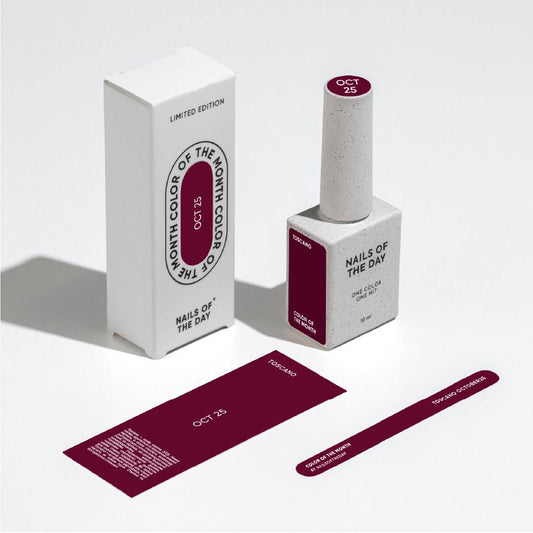 NAILSOFTHEDAY Color of the Month October 2025 Toscano, 10 ml