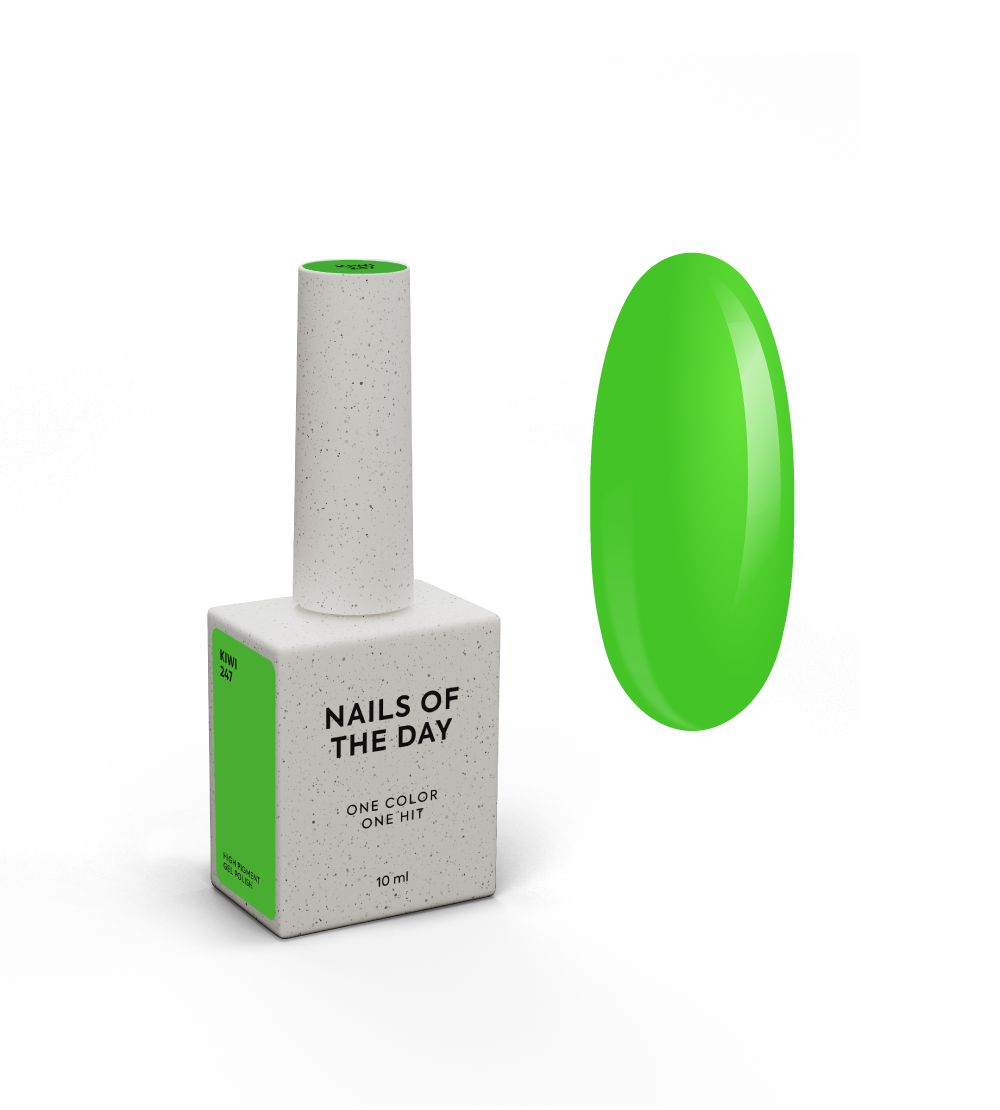 NAILSOFTHEDAY Gel Polish Kiwi-247, 10 ml