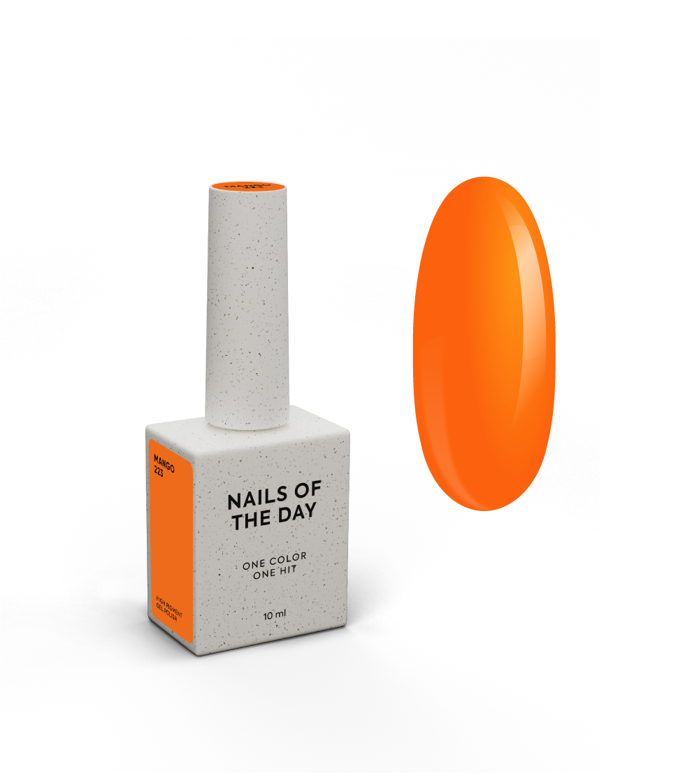 NAILSOFTHEDAY Gel Polish Mango 223, 10 ml