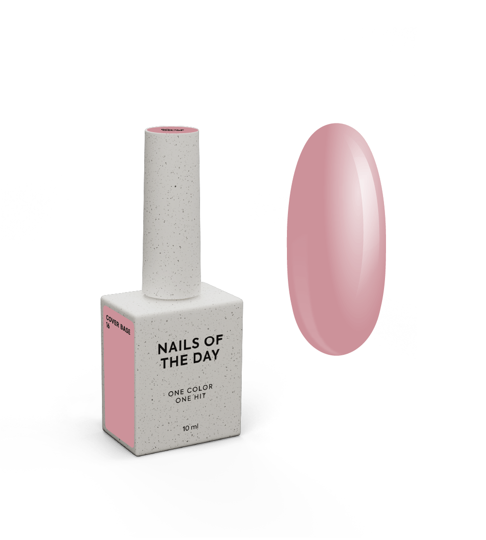 NAILSOFTHEDAY Cover base 16, 10 ml
