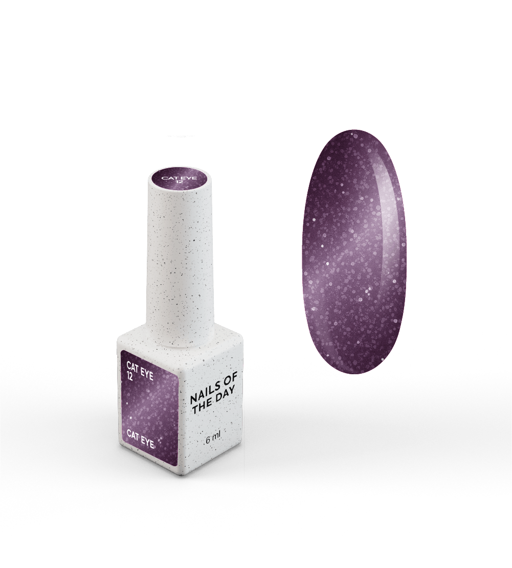NAILSOFTHEDAY Gel Polish Cat Eye 12, 6 ml