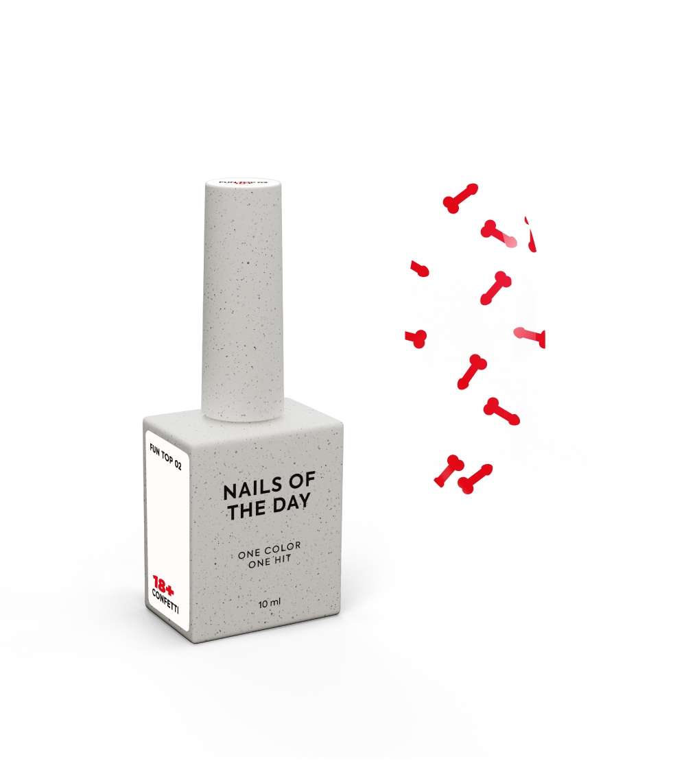 NAILSOFTHEDAY Fun! top2, 10 ml