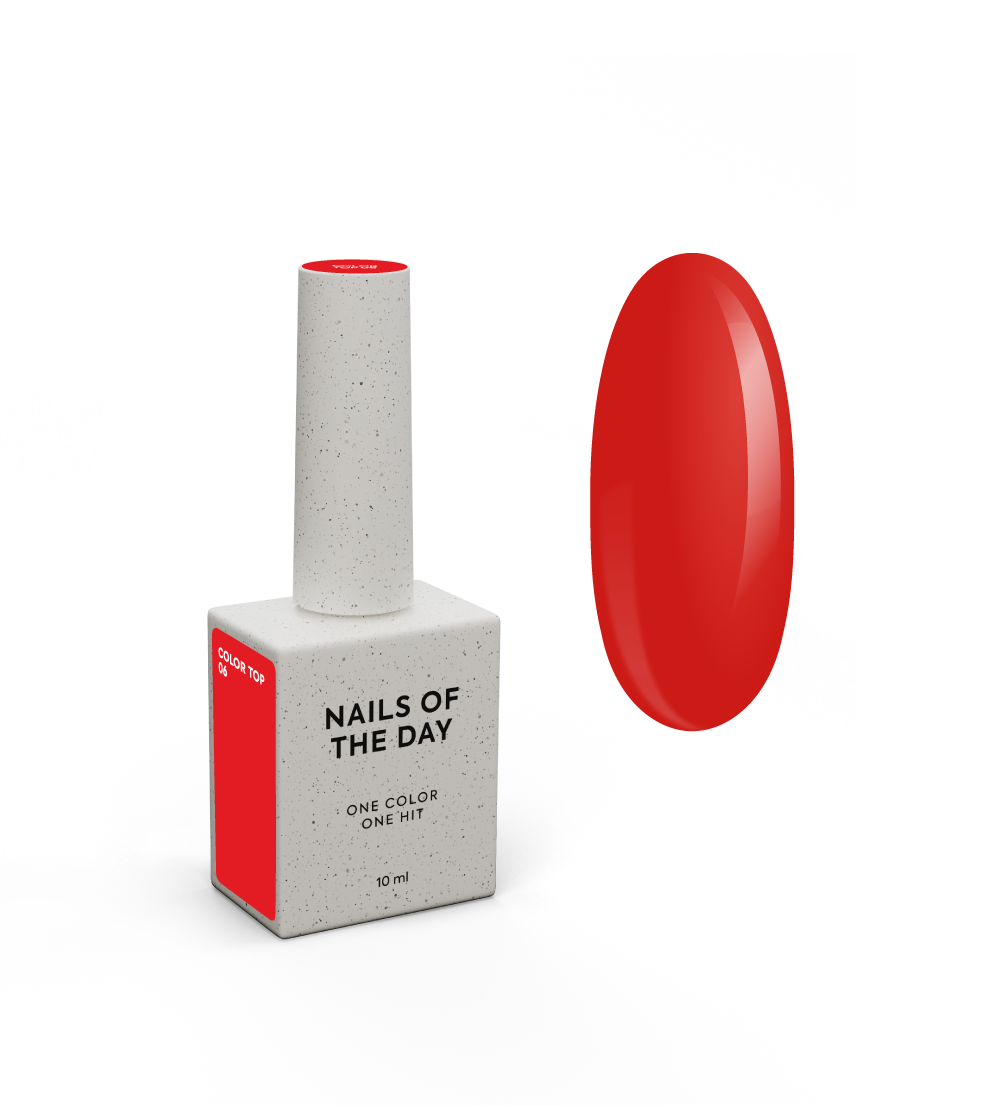 NAILSOFTHEDAY Color Top 06, 10 ml