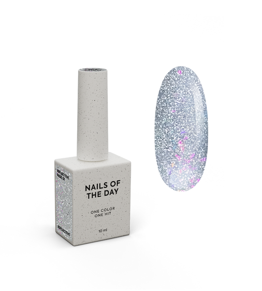 NAILSOFTHEDAY, NAILSOFTHENIGHT Reflective Base 01, 10 ml