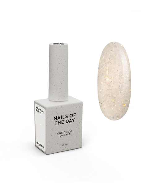 NAILSOFTHEDAY, NAILSOFTHENIGHT Reflective Top Shimmer, 10 ml