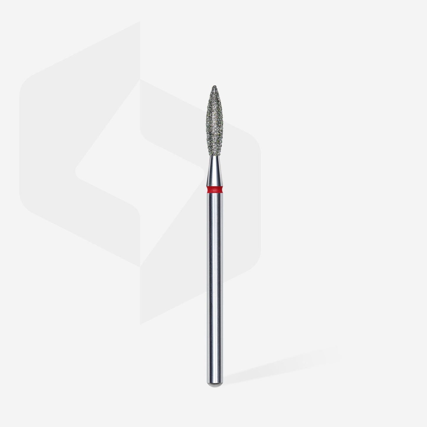 Diamond nail drill bit flame red EXPERT head diameter 21/8