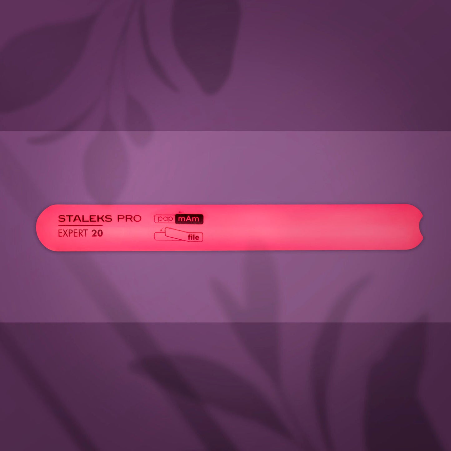 Straight Beveled Plastic Base for Nail File EXPERT