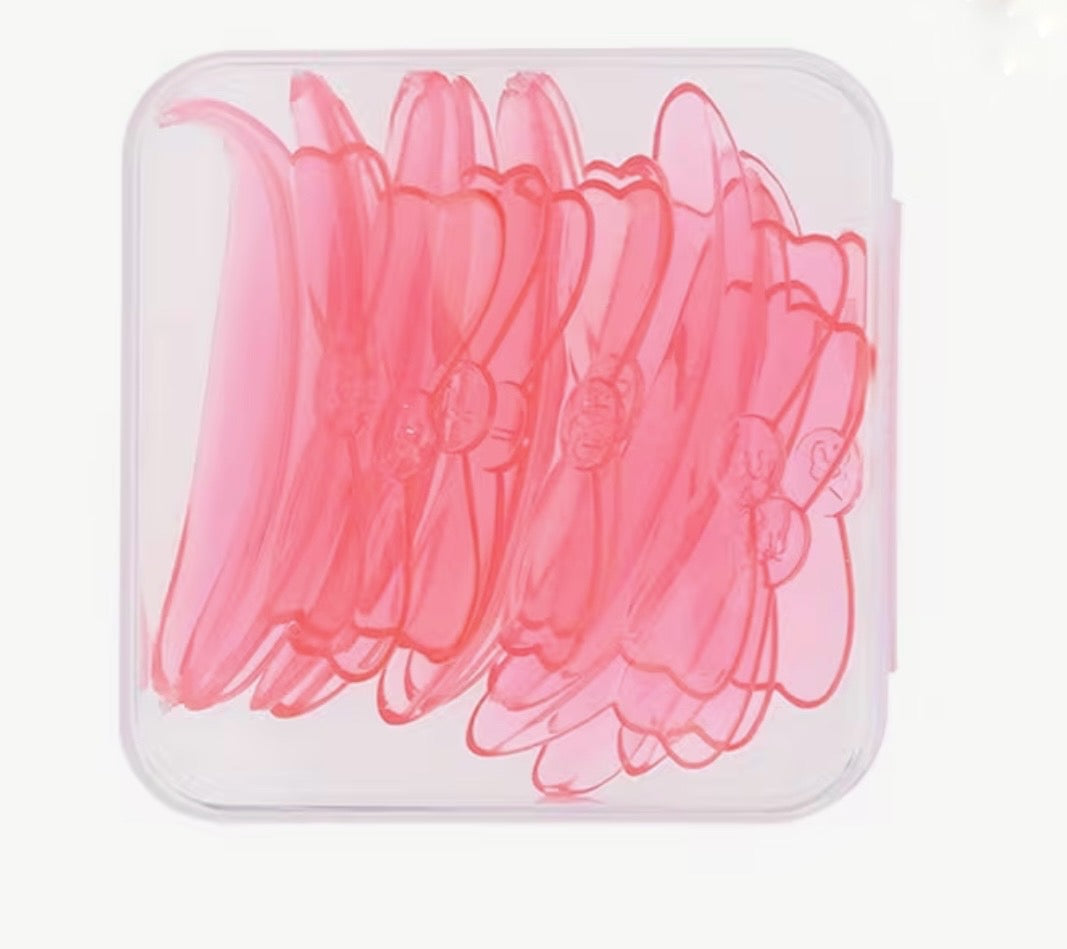 Silikon Pads für Wimpernlifting Rosa