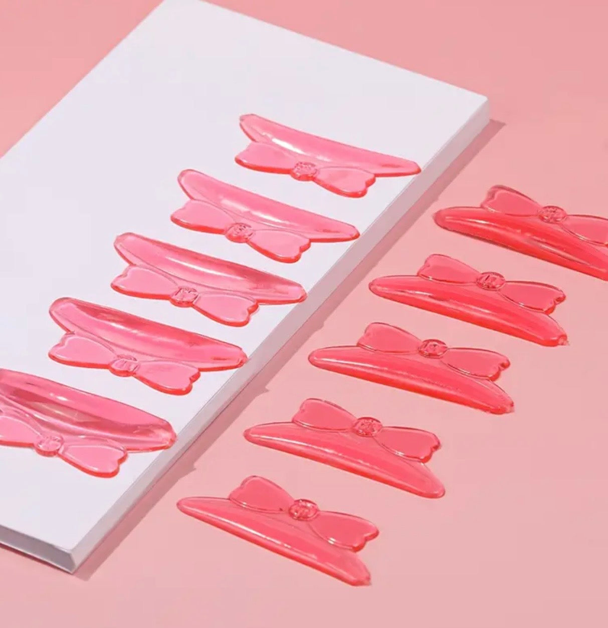 Silikon Pads für Wimpernlifting Rosa