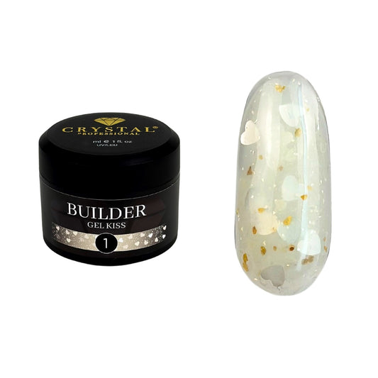 Builder gel kiss #1 Crystal Professionals 15 ml