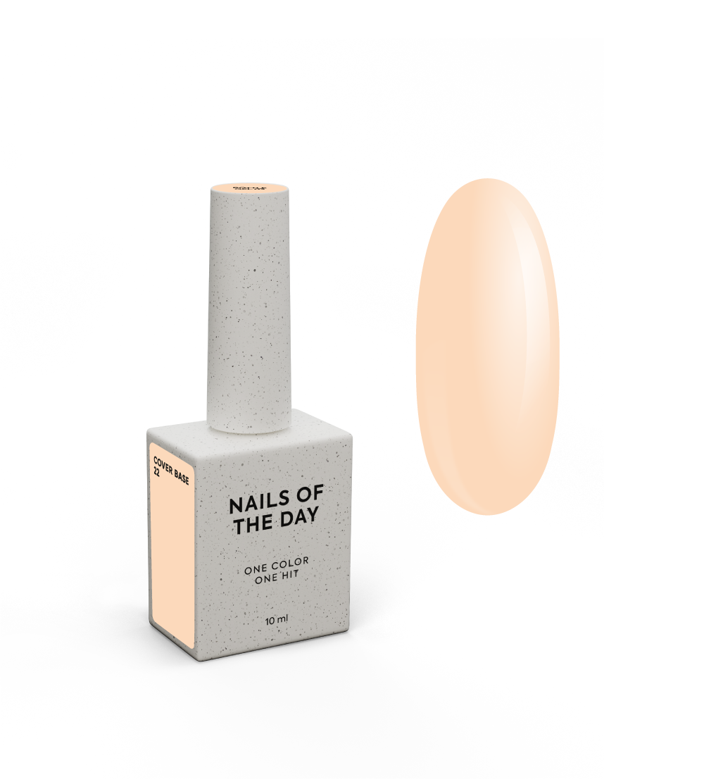 NAILSOFTHEDAY Cover base 22, 10 ml