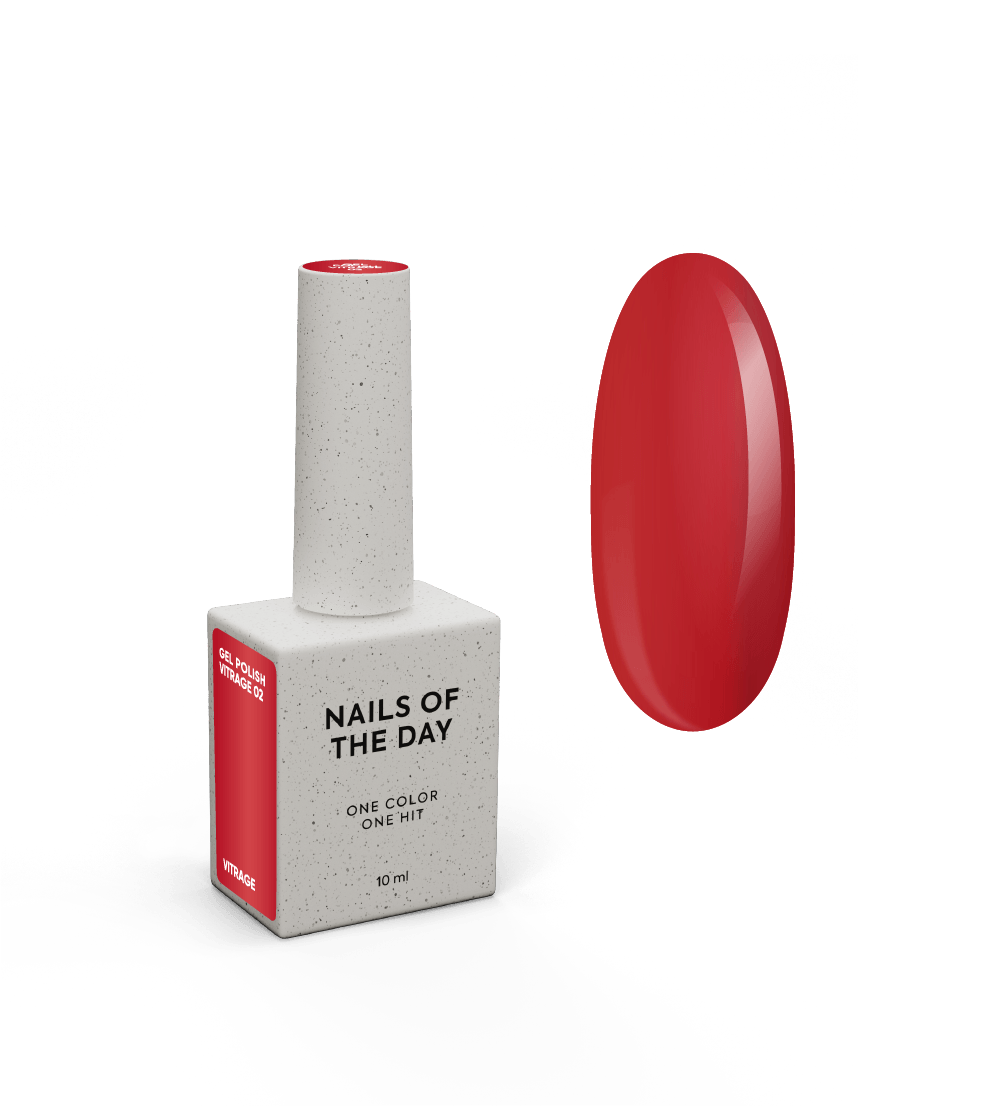 NAILSOFTHEDAY Gel Polish Vitrage 02, 10 ml