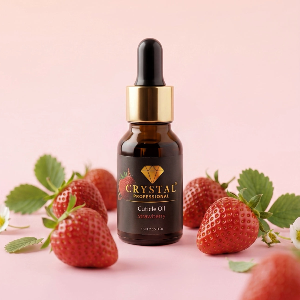 Nagelhautöl Strawberry – Crystal Professional