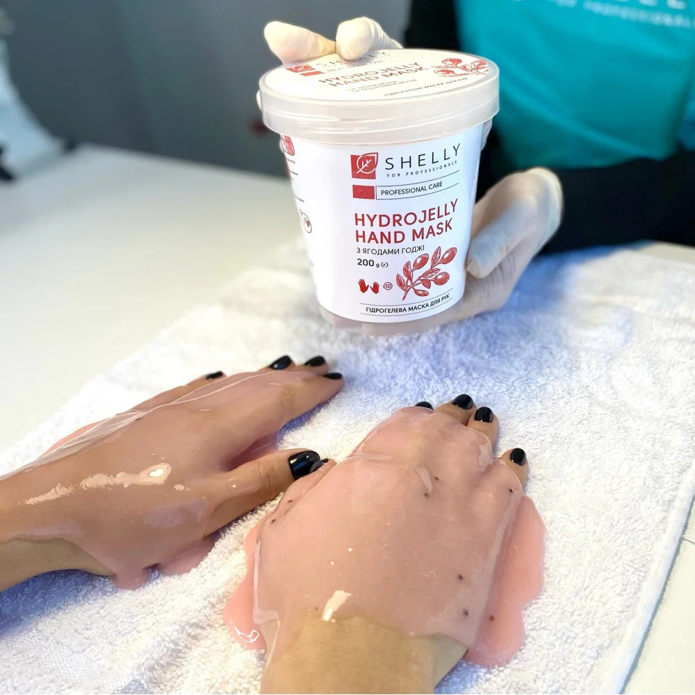 Shelly Hydrogel-Handmaske mit Goji-Beeren 200 g