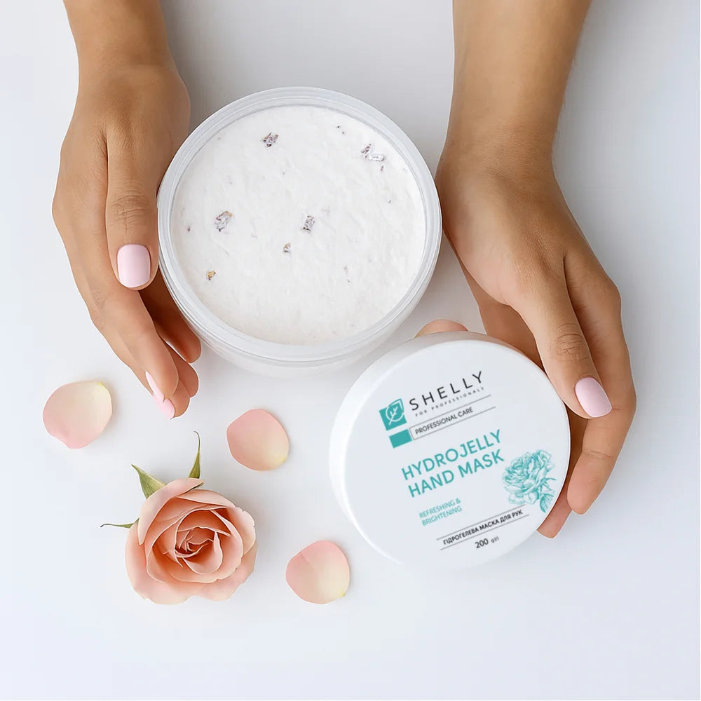 Shelly Rosenblüten-Hydrogel-Handmaske 200 g