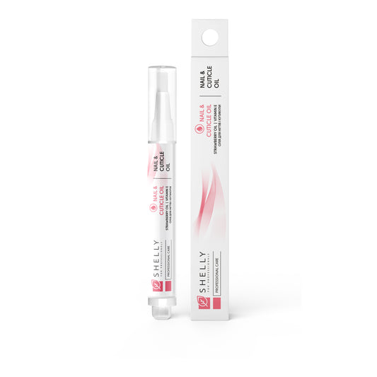 Nagel- und Nagelhautöl mit Erdbeerextrakt und Vitamin E Shelly 3 ml