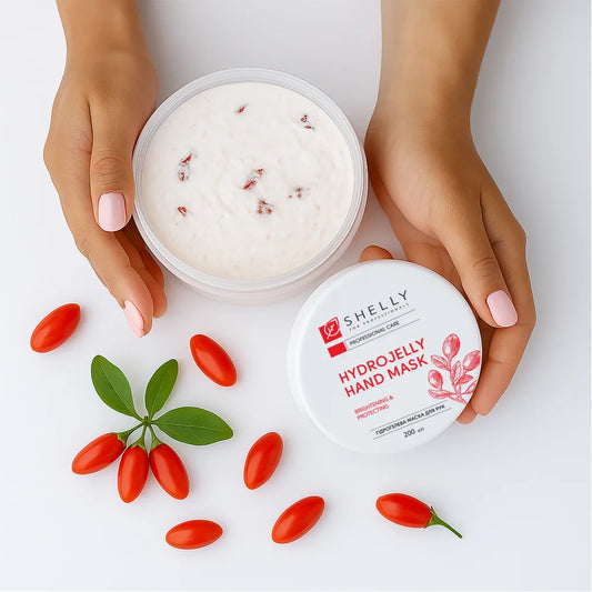 Shelly Hydrogel-Handmaske mit Goji-Beeren 200 g