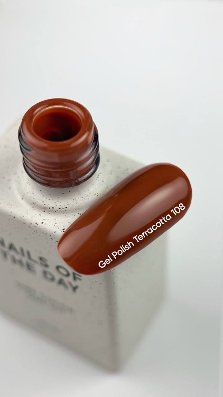 NAILS OF THE DAY Gel Polish Terracotta 104 – 10 ml
